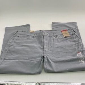 Levi's Men's Light Gray Straight Jeans